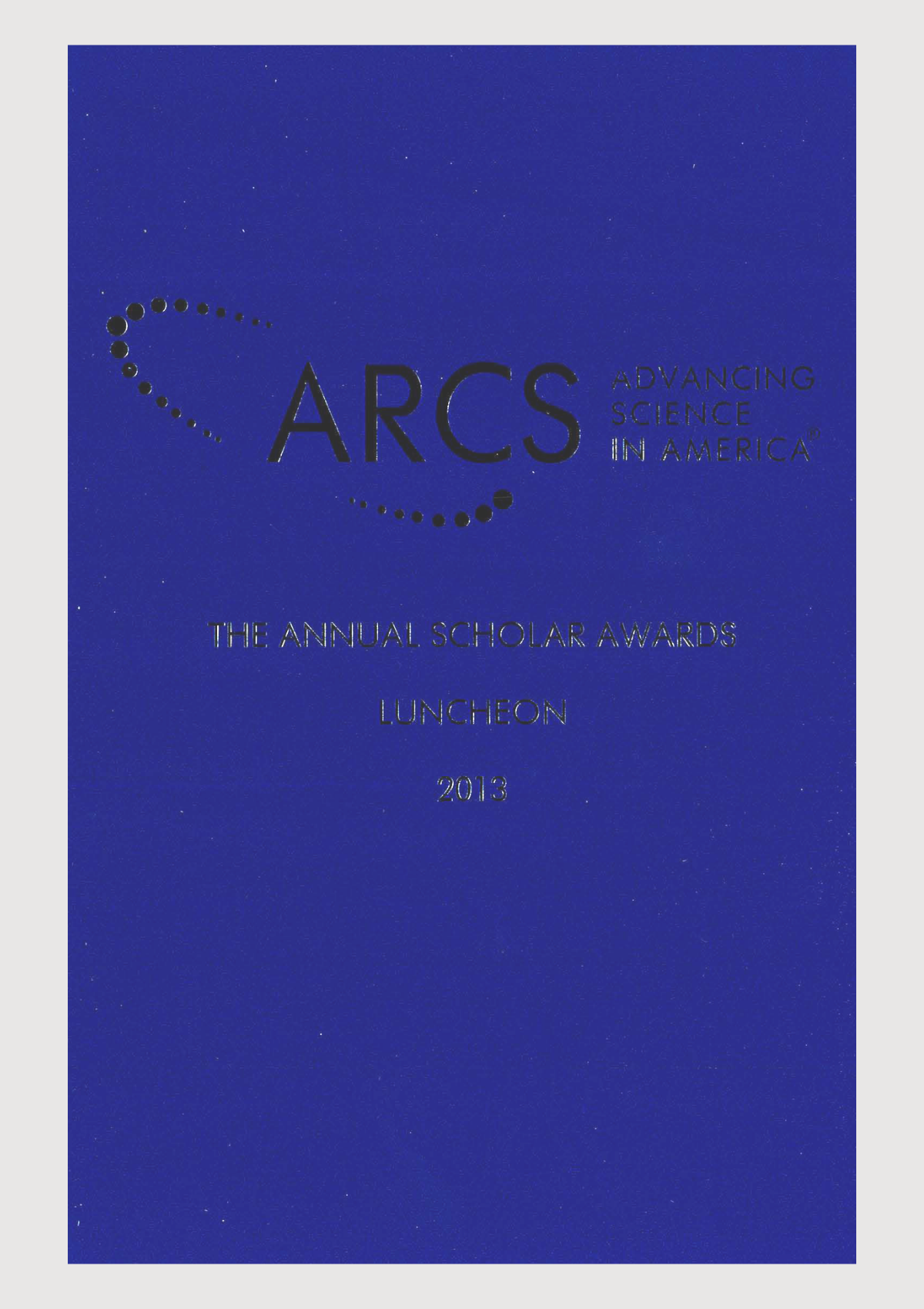 Scholar Yearbook – 2013