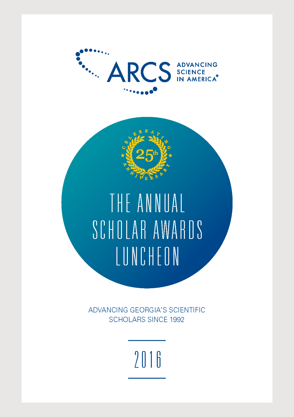 2016 Scholar Yearbook