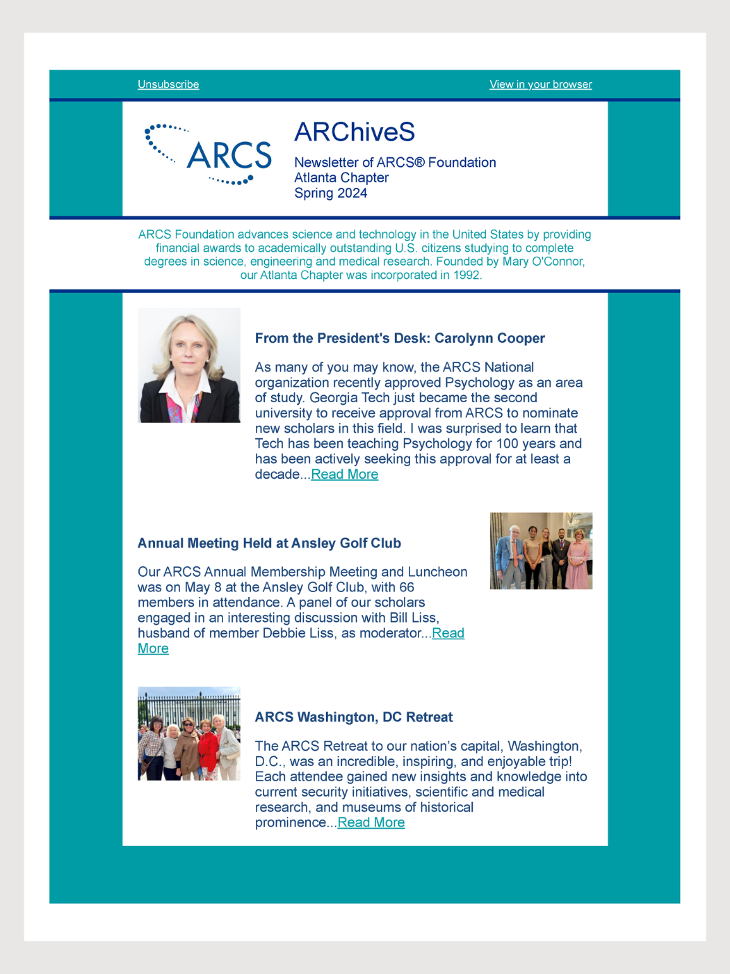 ARChiveS Spring 2024