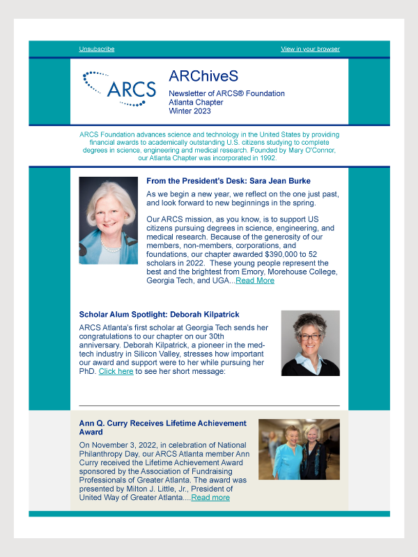 Winter 2023 Newsletter